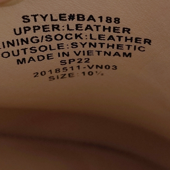 J. Crew Convertible Dusty Ivory Leather Slip On Clog Women's Shoe Size 10.5 NWOT - Picture 10 of 10